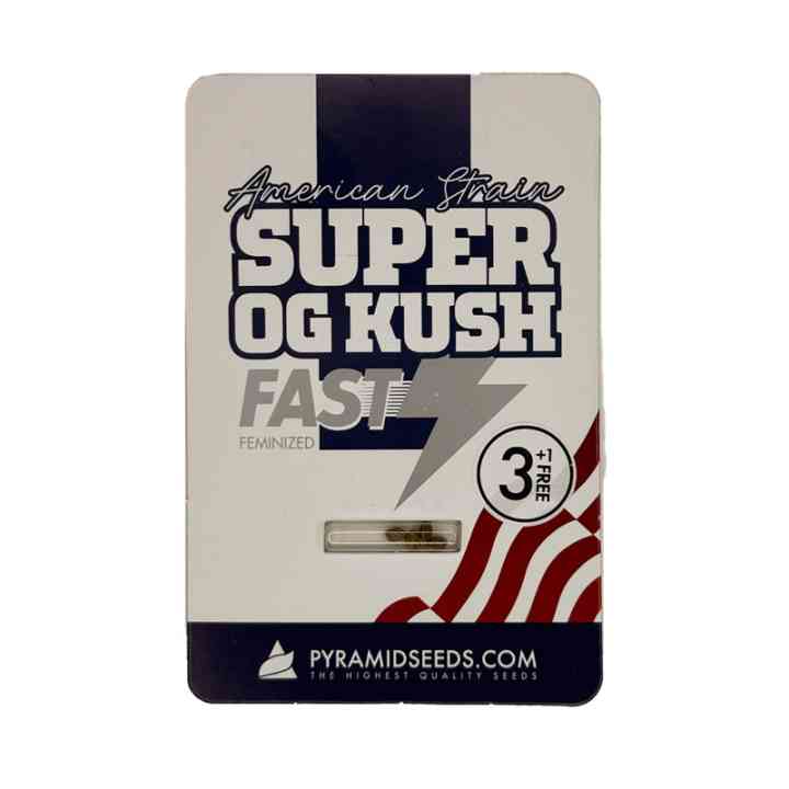 Paquete de semillas de marihuana Super OG Kush Fast — comprar semillas de floración rápida de Pyramid Seeds