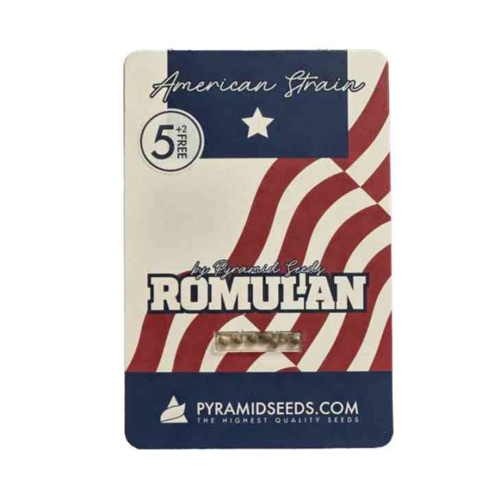Romulan – индика-доминантный американский сорт | Pyramid Seeds