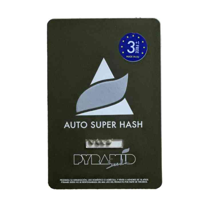Auto Super Hash - Смолистый автоцвет с мощным эффектом | Pyramid Seeds