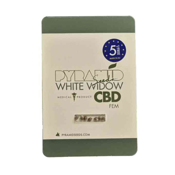 White Widow CBD – variedad legendaria con CBD 21% | Pyramid Seeds