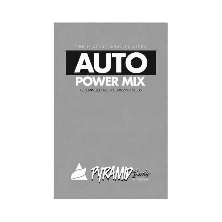 Power Mix Auto — pack sementes autoflorescentes cannabis colheita rápida