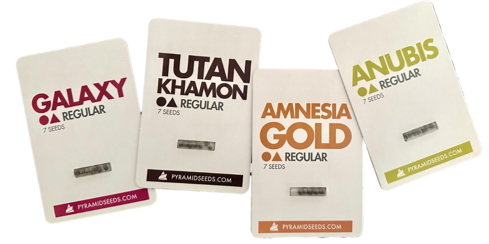 Regular Strains by Pyramid Seeds