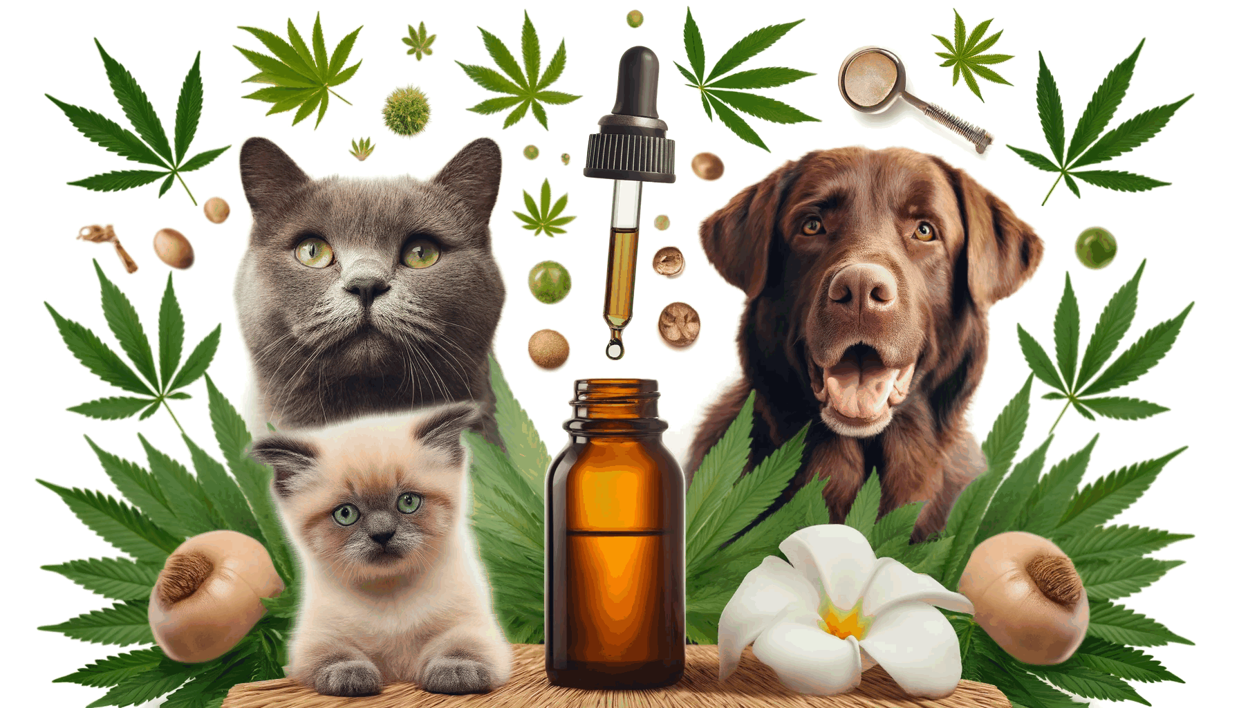 Desbloqueando Conforto para Nossos Amigos Peludos: A Ascensão do CBD nos Cuidados Veterinários
