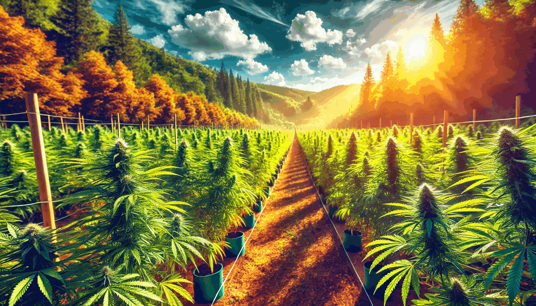 Cultivo de Maconha ao Ar Livre Pode Reduzir Drasticamente o Impacto Ambiental