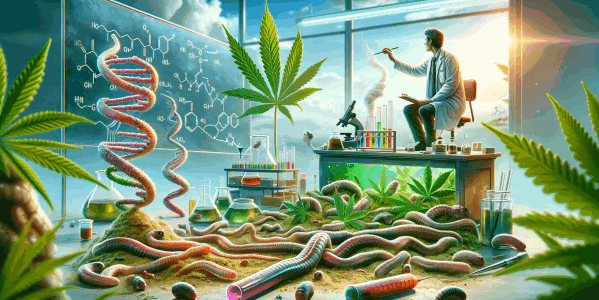 Cannabinoids have been found to awaken hunger in nematode worms