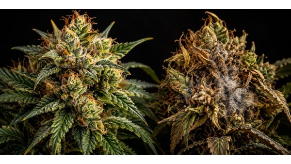 Schimmel an Cannabis erkennen: Budrot, Mehltau, Vorbeugung