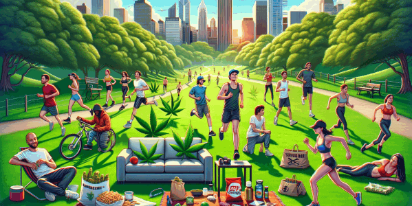 Marching to a Different Beat: Study Reveals Marijuana Users Step Up Their Exercise Game
